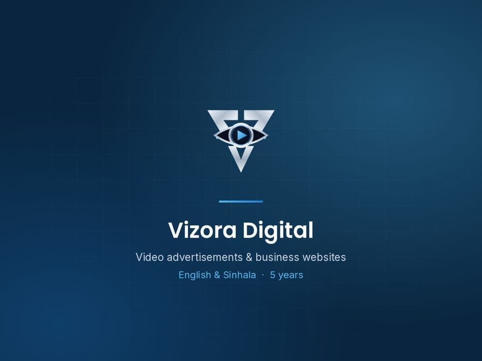 Vizora Digital කණ්ඩායම. මෙම placeholder එක සැබෑ photo එකකින් ප්රතිස්ථාපනය කරන්න.